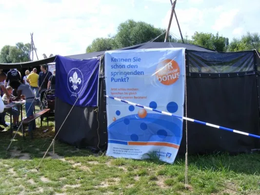 Bild: Rüsselsheimer Volksbank unterstützt die Kinder-Mainlandgames