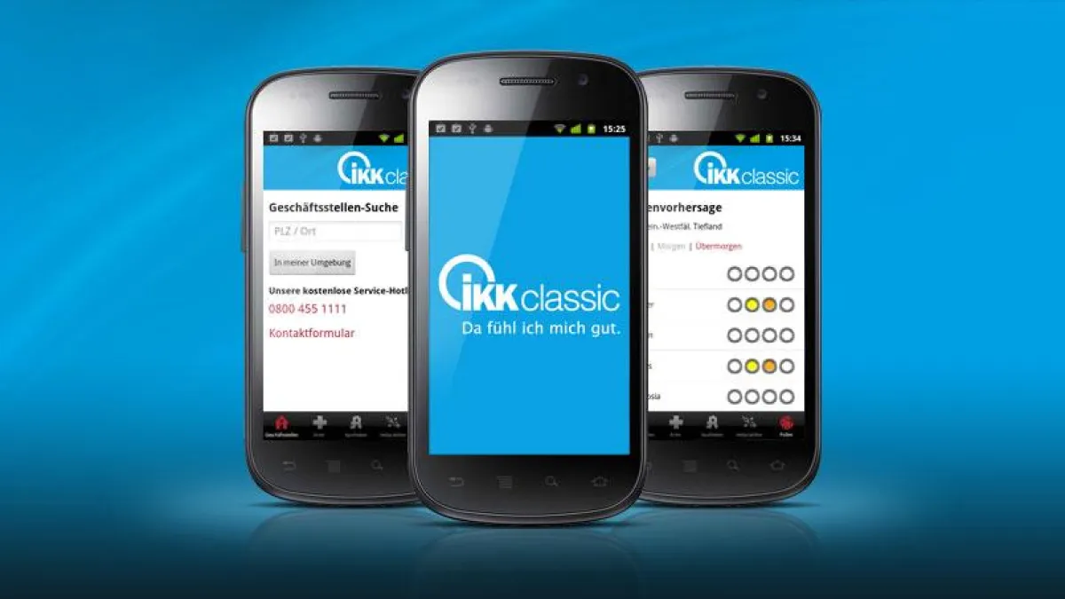 move:elevator bringt Android-App für IKK classic heraus.