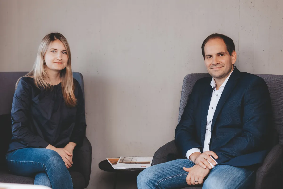 Solveig Heimlich und Christoph Heimlich, das neue Führungsduo bei der SOFTTECH AG (© SOFTTECH AG)
