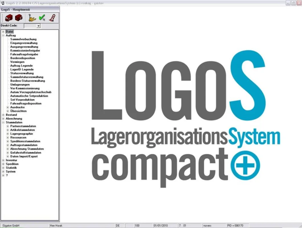 LogoS Compact+ Menu