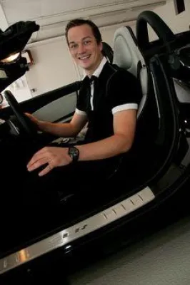 Steffen Korbach und der Pagani-Unfall Bild: Steffen Korbach und der Pagani-Unfall