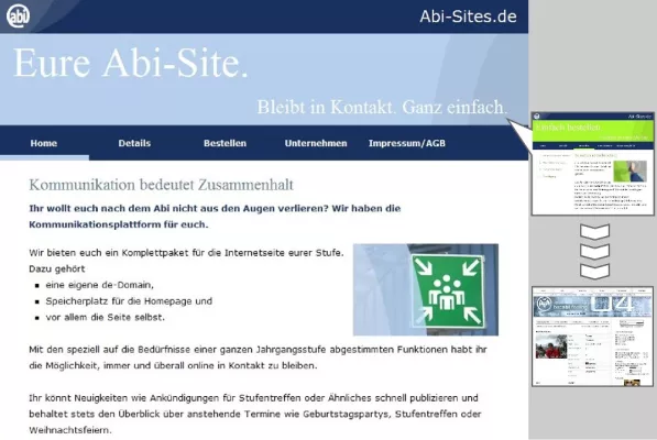 Bild: Neuer Online-Service für Abiturienten