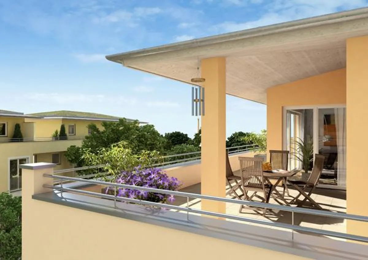 Savoir-vivre in einer der 4-Zimmer-Dachterrassenwohnungen bei 