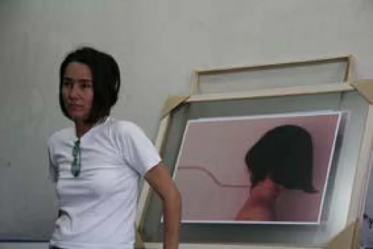 Cirenaica Moreira und Susanna Pilar Delahante Matienzo (Kuba) zu Gast in der Galerie GEDOK München Bild: Cirenaica Moreira und Susanna Pilar Delahante Matienzo (Kuba) zu Gast in der Galerie GEDOK München