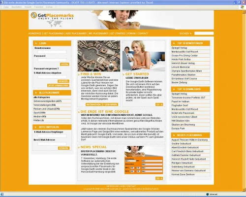 Bild: Erste Placemark Community für Deutschland, Österreich und die Schweiz