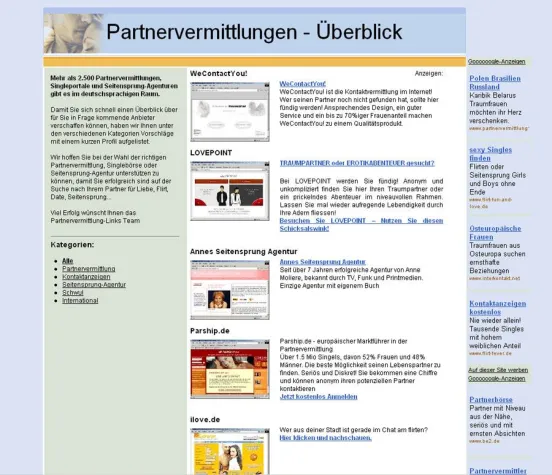 Bild: prioeins startet Portal für Partnervermittlungen und Kontaktanzeigen-Börsen