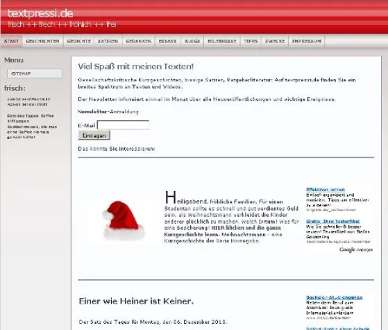 Bild: Relaunch: Deutscher Autor und Schriftsteller startet mit neuer Homepage