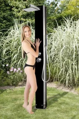 Bild: Solarduschen vereinen Design und Komfort