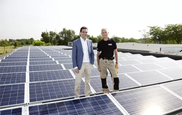 Bild: Sonnige Aussichten: Alpensped reduziert weiter CO2-Emissionen