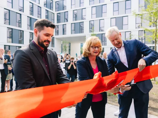 bbw Hochschule weiht neuen Campus ein Bild: bbw Hochschule weiht neuen Campus ein