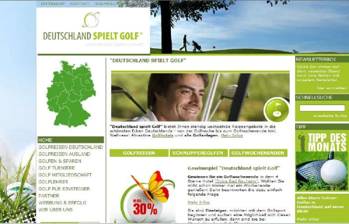 Deutschland spielt Golf