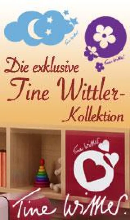Tine Wittler designt Wandtattoos für http://www.klebefieber.de/