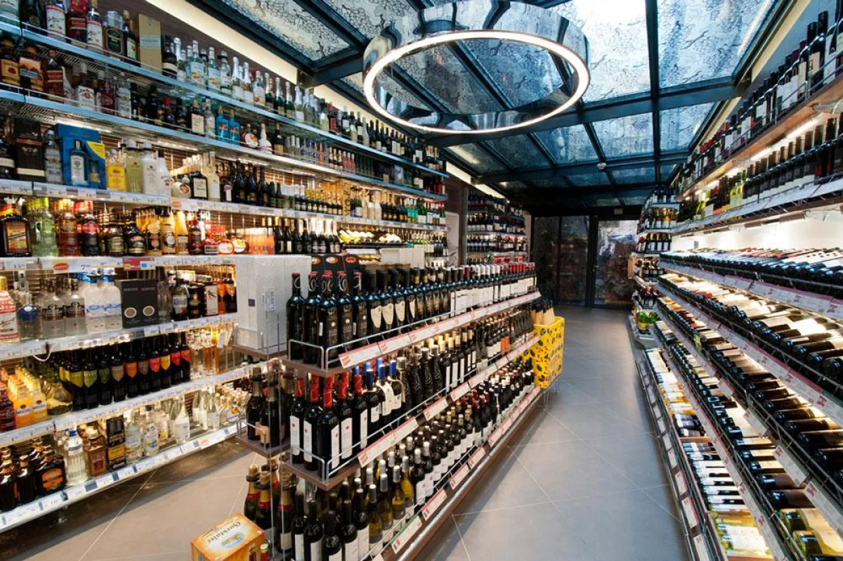 BILLA Corso, Salzburg:In Salzburg bewies UMDASCH Shopfitting sein Gespür für Trends im FOOD-Bereich.