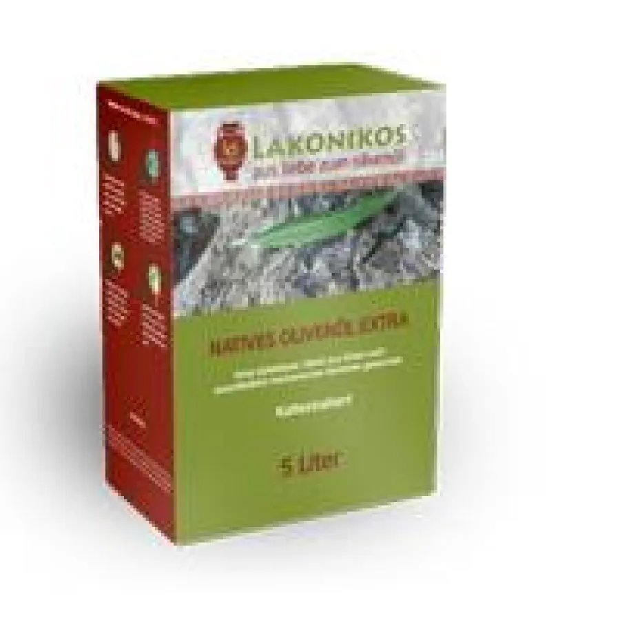 Die praktische Bag-in-Box für Olivenöl von Lakonikos