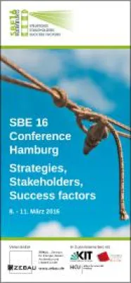 Bild: Internationale Konferenz zum nachhaltigen Bauen in Hamburg: SBE16 Hamburg