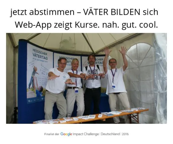 Bild: Voten für die Väter App