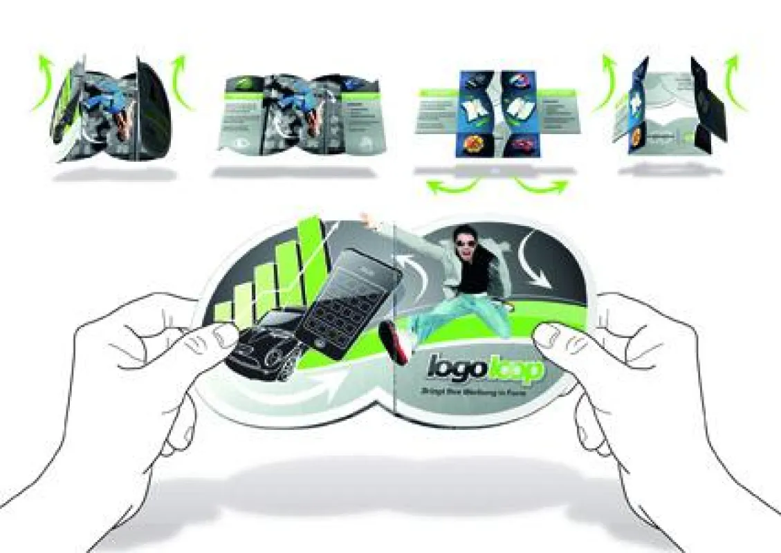 Logoloop ist ein innovatives Werbemedium zum Anfassen, dass neugierig macht und besser wirkt.