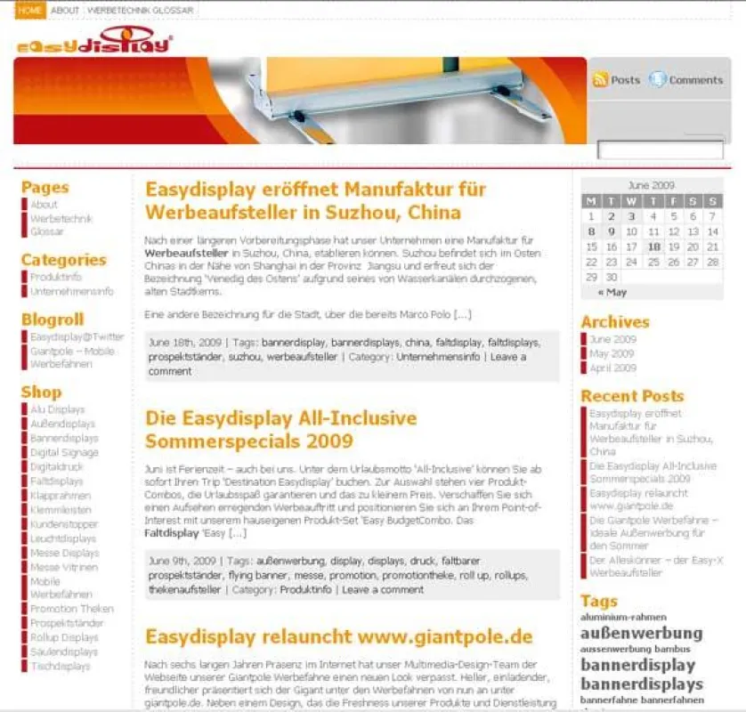 Werbetechnik Blog von Easydisplay