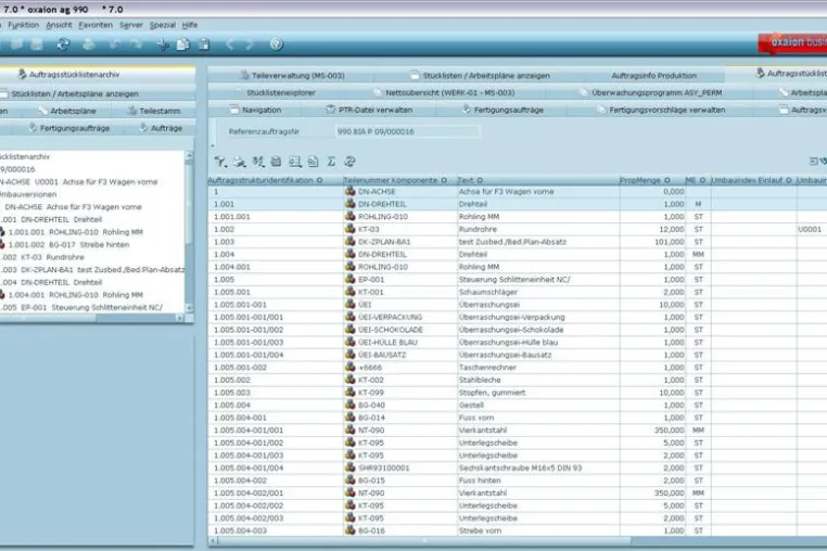 MRL-Dokumentation mittels oxaion Bild: MRL-Dokumentation mittels oxaion