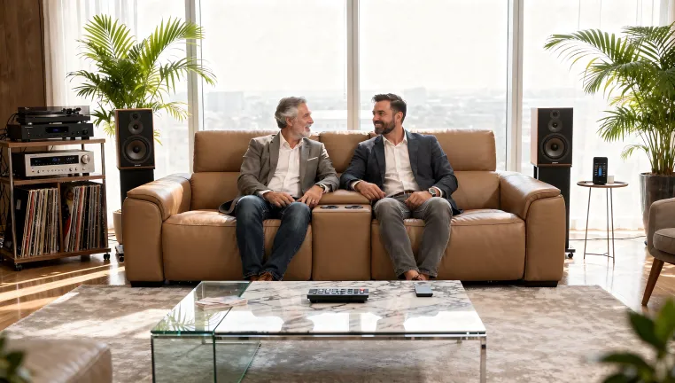 Bild: Verstellbare Sofas mit elektrischer Relaxfunktion: Calvera-Serie für individuellen Sitzkomfort
