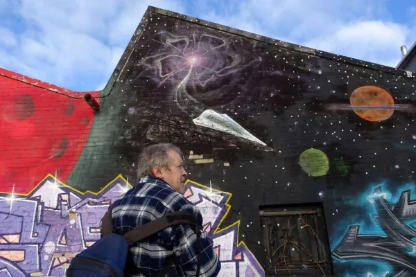Bild: Sinn schaffen durch vergängliche Kunst - Graffiti in Bremen