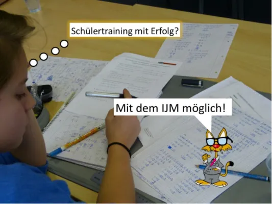 Bild: Schülertraining im IJM Heidelberg - eine Durchstartmöglichkeit für den schulischen Erfolg!