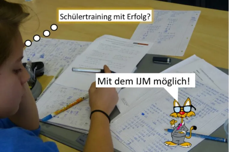 Bild: Schülertraining im IJM Heidelberg - eine Durchstartmöglichkeit für den schulischen Erfolg!