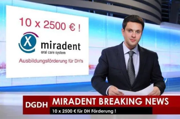 And the winners are… Die Teilnehmerinnen des miradent Förderprogramms für Dentalhygienikerinnen stehen fest Bild: And the winners are… Die Teilnehmerinnen des miradent Förderprogramms für Dentalhygienikerinnen stehen fest