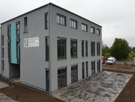 Bild: Neues Seminargebäude am RheinAhrCampus der HS Koblenz in Remagen