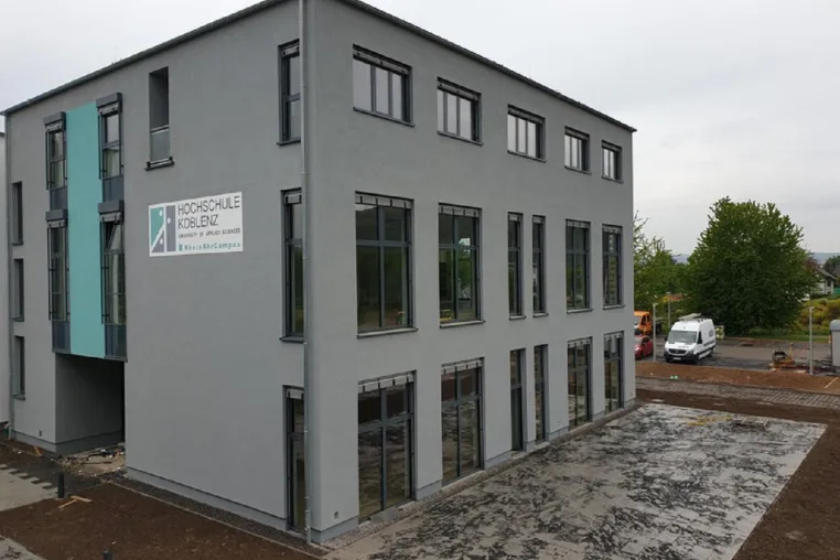 Bild: Neues Seminargebäude am RheinAhrCampus der HS Koblenz in Remagen