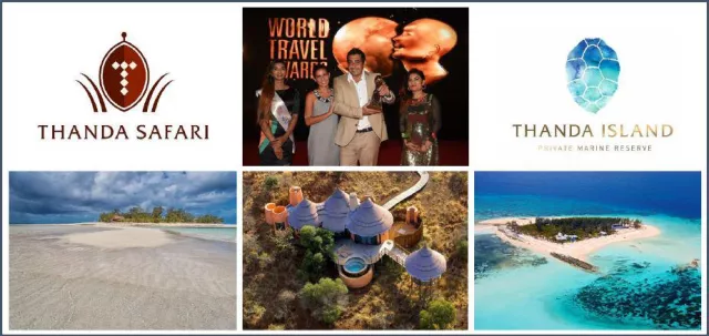 Bild: Prämierung bei den World Travel Awards 2016 Thanda Island und Thanda Safari als „World Winners” ausgezeichnet