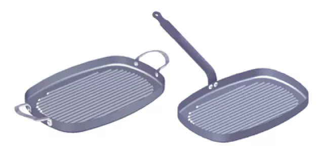 Bild: MIT GRILLPFANNEN GESUND KOCHEN