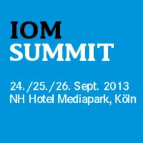 Bild: IOM SUMMIT 2013 diskutiert Projekterfahrungen zum Thema “Social.Collaborative.Innovative.”