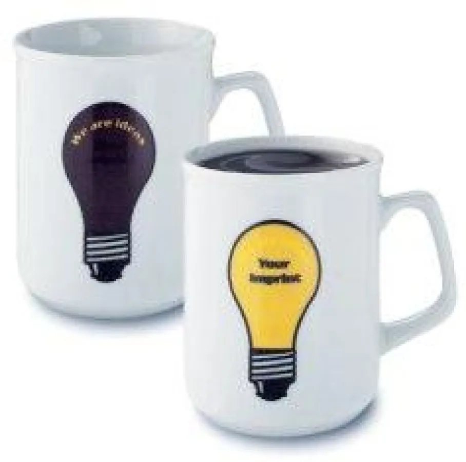 Eine zündende Idee: Tassen von Premium-Werbeartikel GmbH