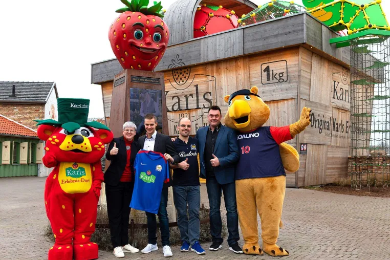 Bild: Karls neuer Hauptsponsor bei den Goalballern des RGC Hansa