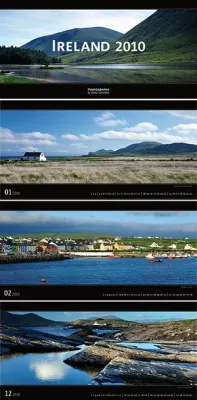 Bild: Neuer Irland Kalender 2010 im Panoramaformat erschienen.