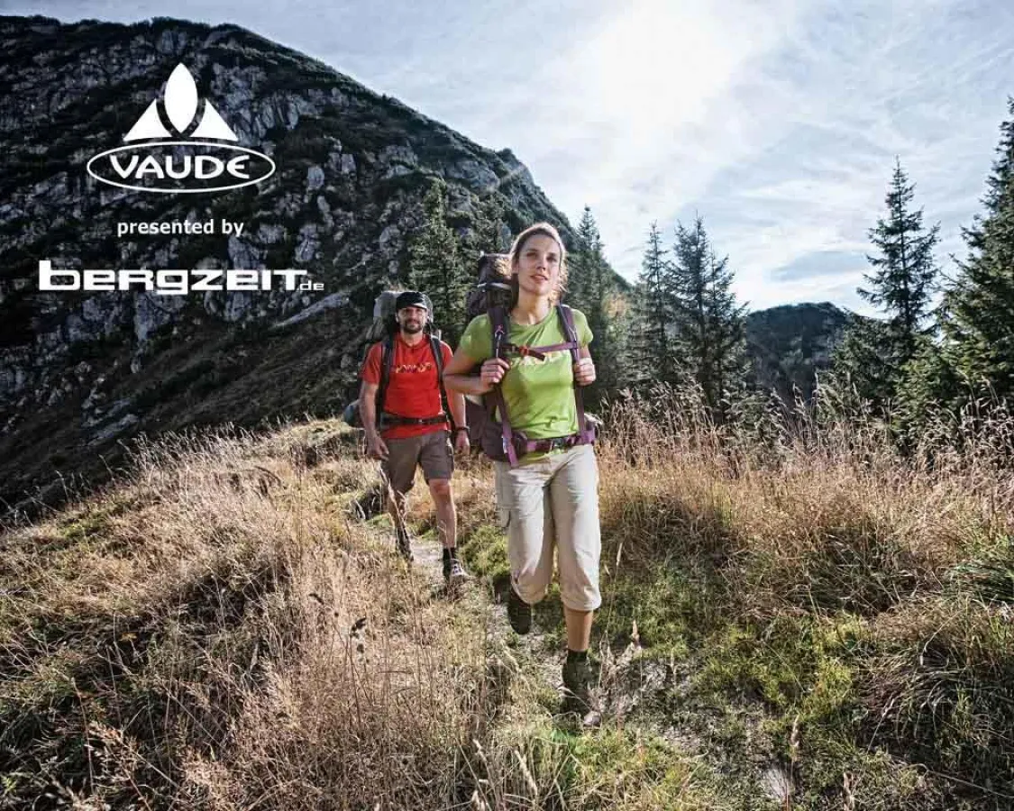 Vaude Erlebniswelt bei Bergzeit