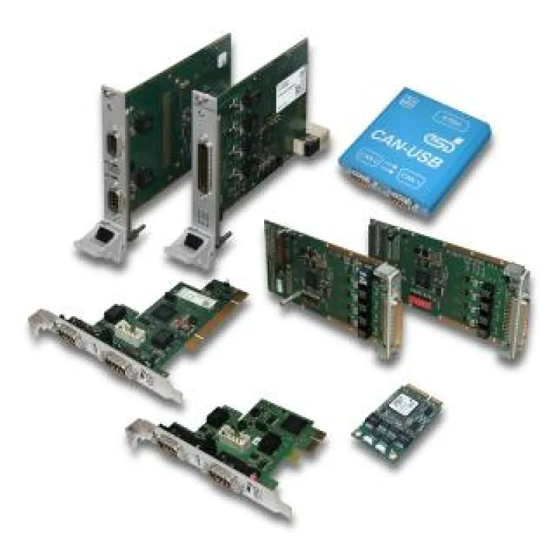 Das CAN FD-Produktprogramm von esd electronics enthält Interfaces mit unterschiedlichen Formfaktoren