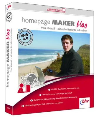 homepage MAKER blog: Gedanken und Erlebnisse ins Netz stellen und mit anderen teilen Bild: homepage MAKER blog: Gedanken und Erlebnisse ins Netz stellen und mit anderen teilen