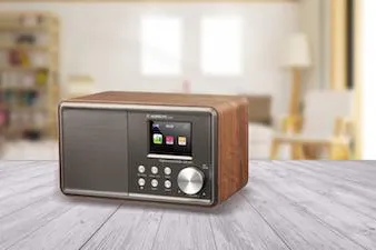 Albrecht DR 871: Klangvolles Digitalradio mit Walnuss-Holzdesign Bild: Albrecht DR 871: Klangvolles Digitalradio mit Walnuss-Holzdesign