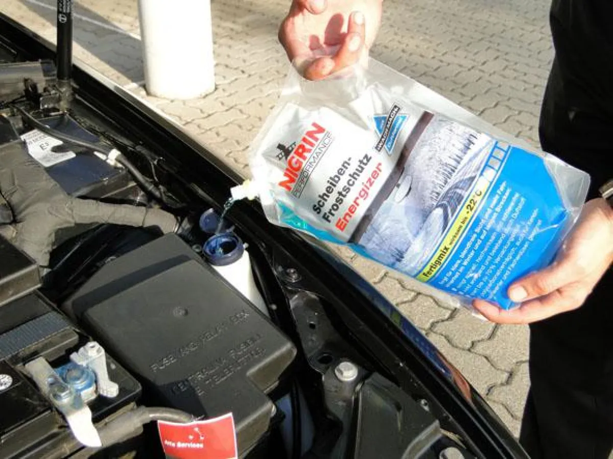 NIGRIN - Scheibenfrostschutz in der Anwendung