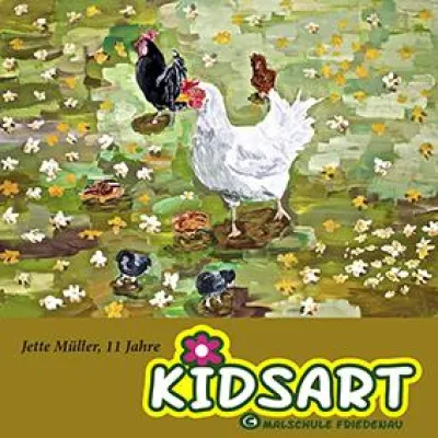 Bild: MALSCHULE FRIEDENAU - KIDSART 2014 - Schüler zeigen ihre Arbeiten