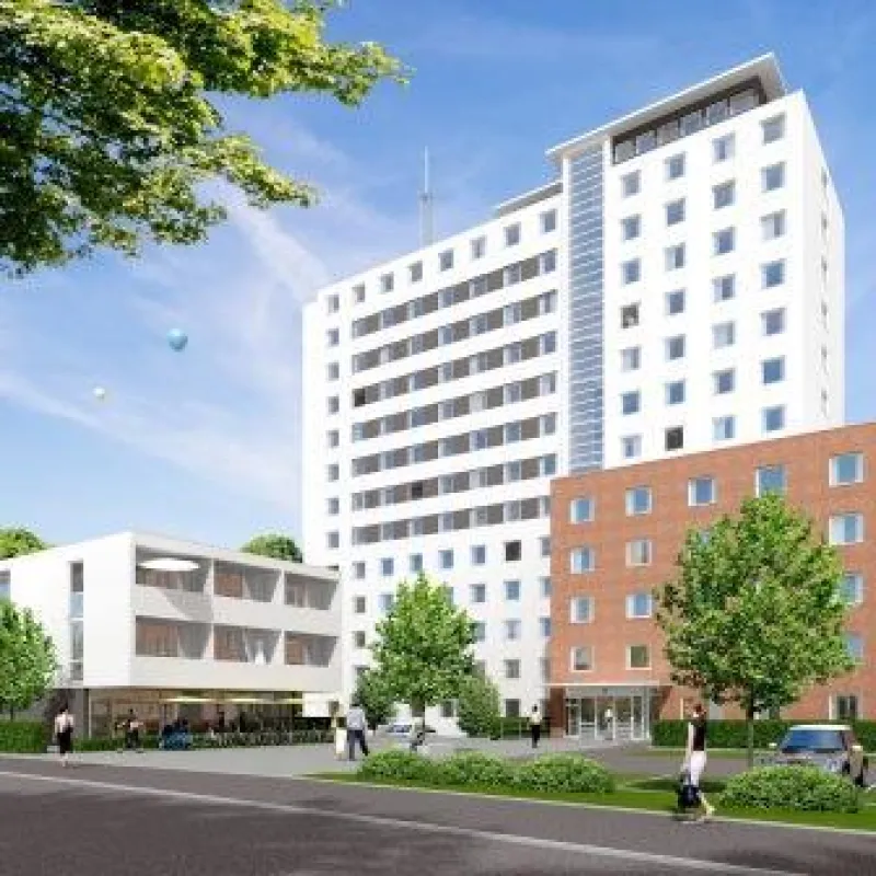 In der Goßlerstraße 75, 77 und 79 ist ein hochmodernes Wohn-Areal entstanden. Quelle: GöHv