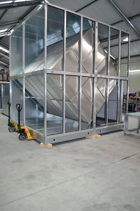 Zuluftgerät mit Wassertauscher_Quelle RLK Klimatechnik