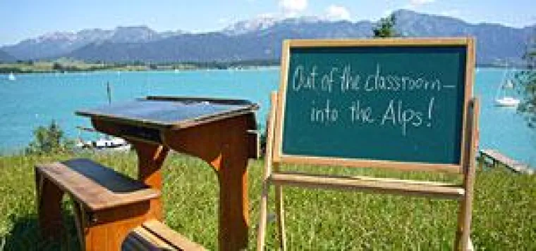 Out of the classroom - into the Alps Bild: Out of the classroom - into the Alps