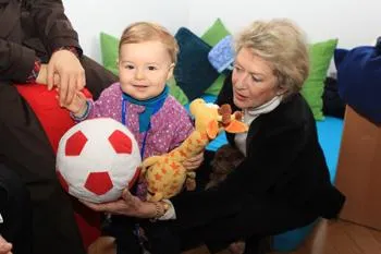 Kindertagesstätte "Energiebündel" bei der Mainova eröffnet Bild: Kindertagesstätte "Energiebündel" bei der Mainova eröffnet