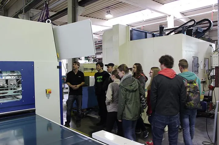 Bild: Abenteuer Technik – Schüler sind begeistert vom Maschinenbau