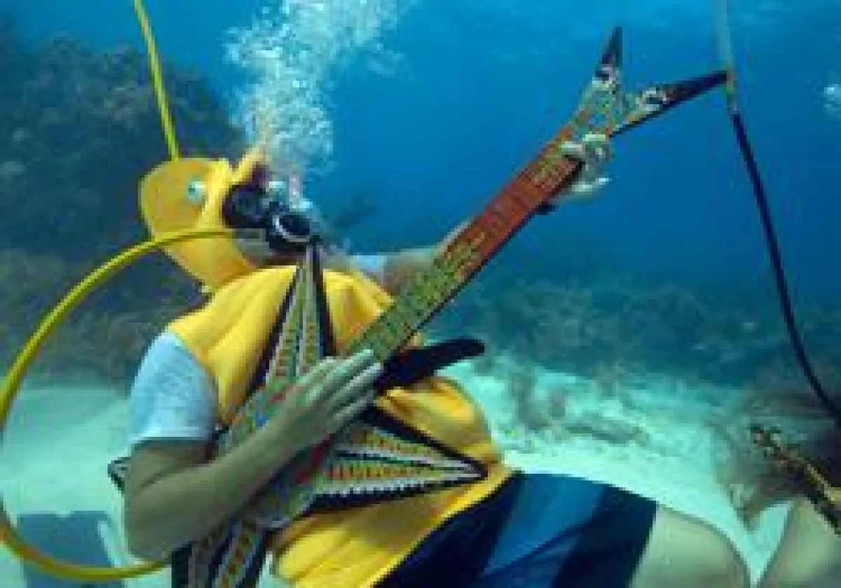 Seepferdchen beim Underwater Music Festival (c) Bob Care Florida Keys News Bureau