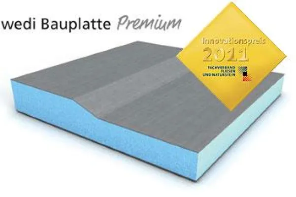 Bild: Innovationspreis Fachverband Fliesen und Naturstein - Innovationspreis für Bauplatte Premium