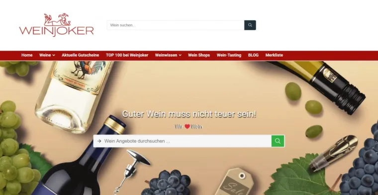 Bild: Weinjoker.com - Weinliebhaber aufgepasst